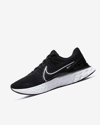 Nike React Infinity Run Flyknit 3 Negros Blancos | MX 2231